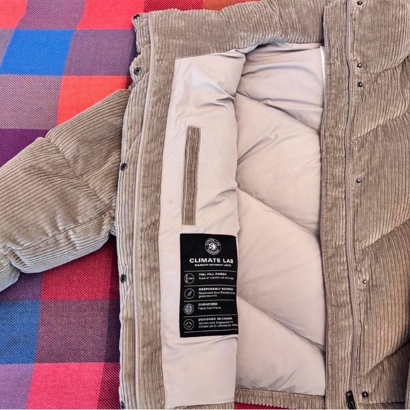 Aritzia Corduroy Down Puffer Jacket - Picture 12 of 16